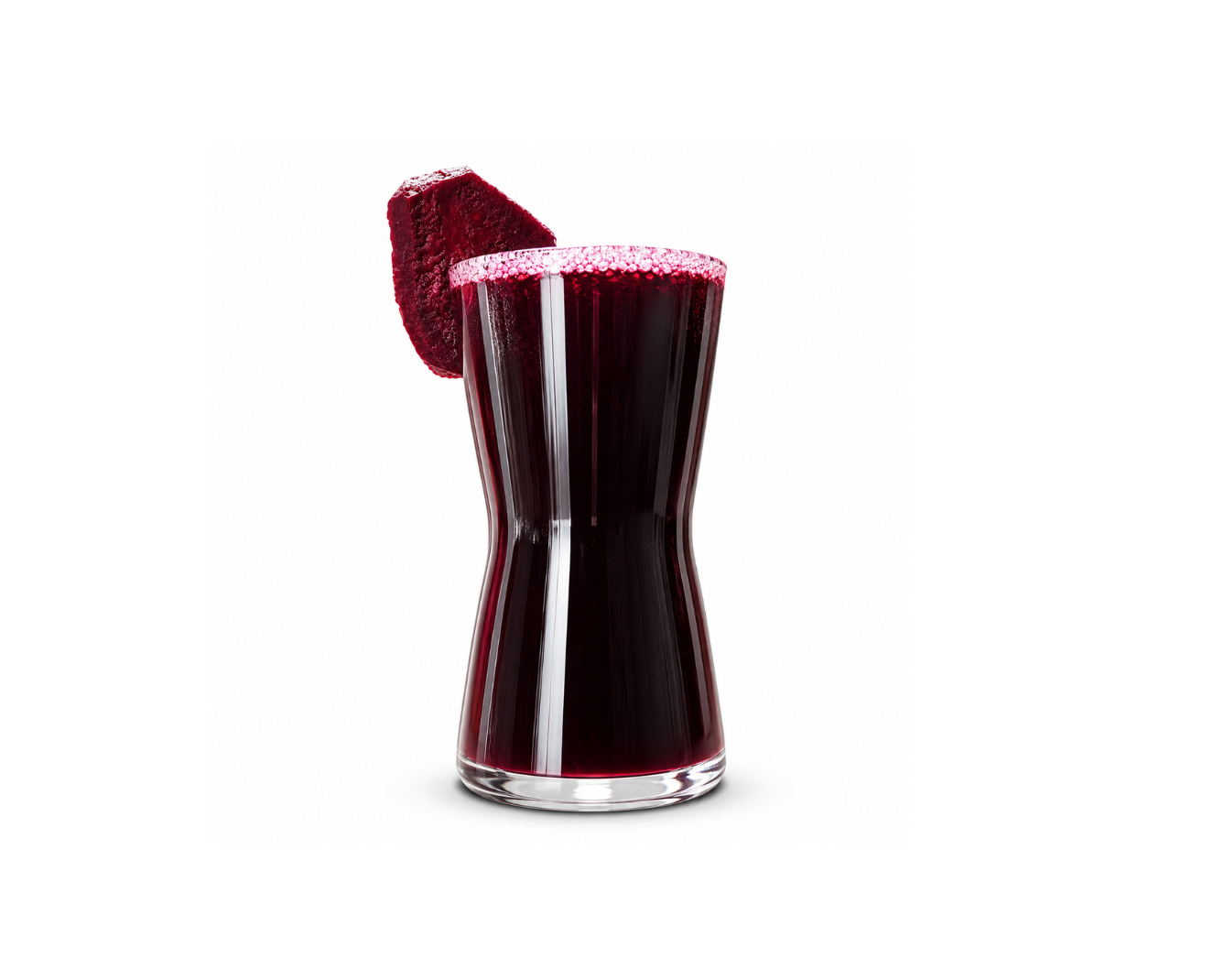 Beetroot Wellness Juice presented at Dani Juice Bar & Restaurant