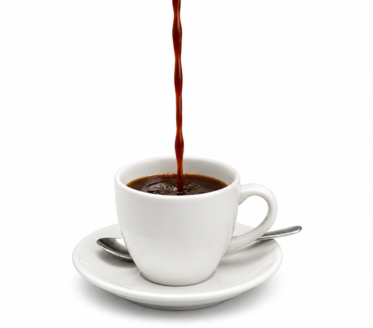 Coffee presented at Dani Juice Bar & Restaurant