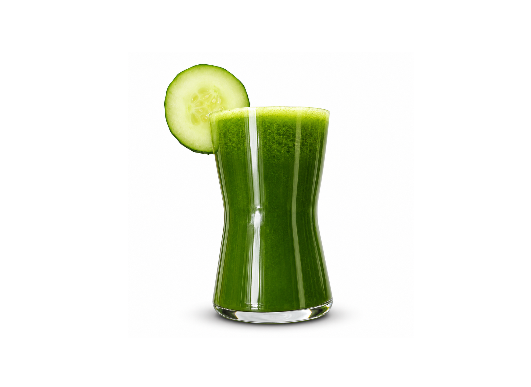 Cucumber Juice presented at Dani Juice Bar & Restaurant