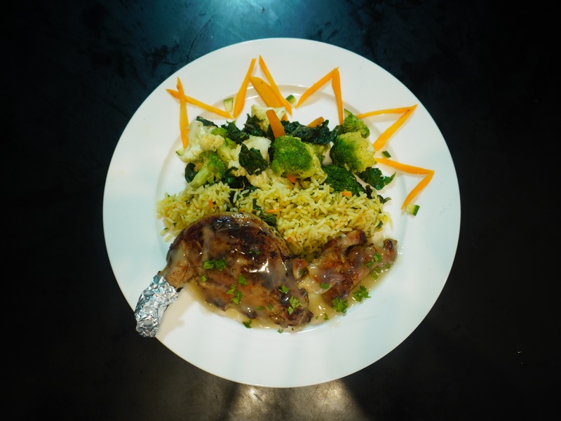 Grilled Chicken Breast presented at Dani Juice Bar & Restaurant