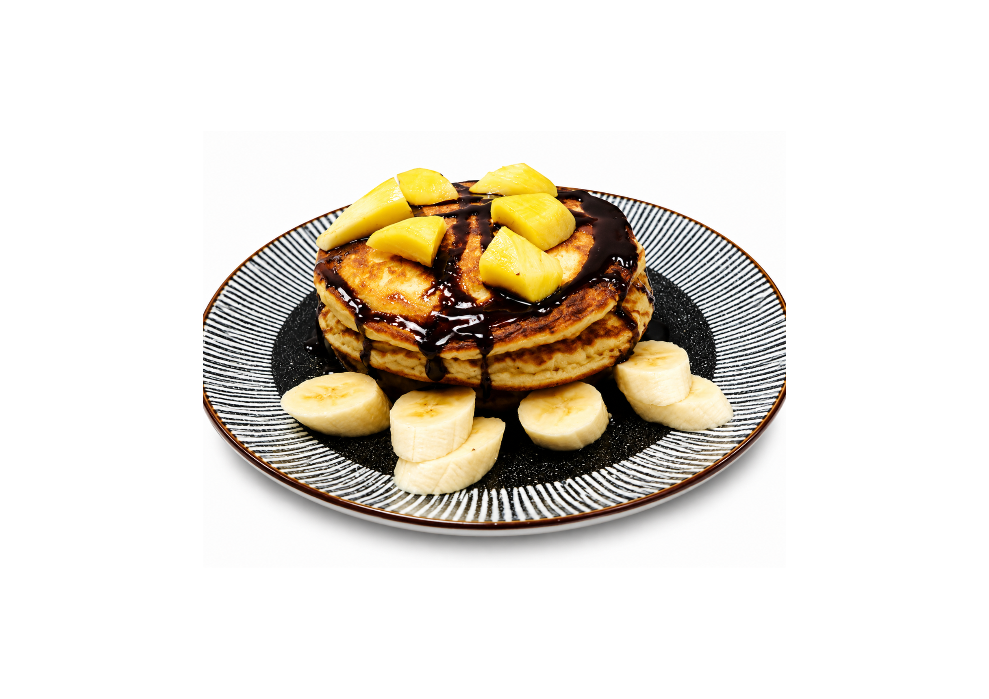 Pancake presented at Dani Juice Bar & Restaurant
